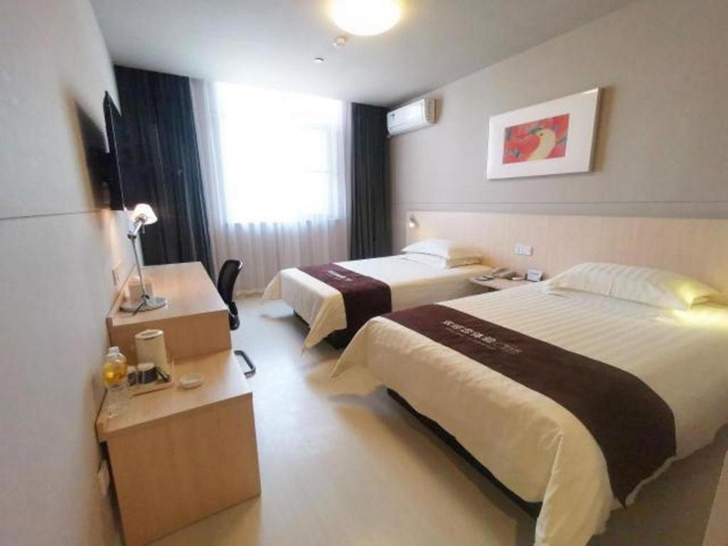 Jinjiang Inn Bengbu Huaihe Road Bagian luar foto